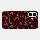 Coques Case-Mate iPhone Vampire Rose Garden Pattern Phone Case (Verso (horizontal))