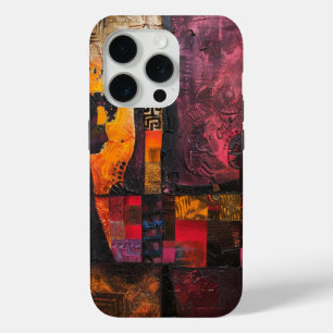 Coque iPhone 15 Pro Van Gogh Abstrait Vintage
