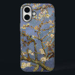Coques iPhone 16 Plus Van Gogh Almond Blossom<br><div class="desc">Vincent Van Gogh Série de peinture nature - Fleur d'amandes dans les tons bleus</div>