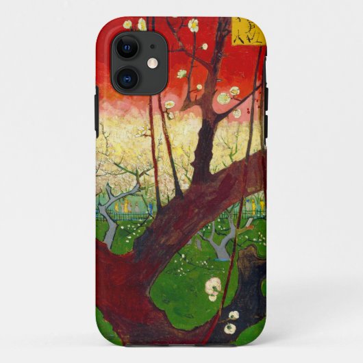 Coques Case-Mate iPhone Van Gogh Arbre de prune à fleurs après Hiroshige (Dos)