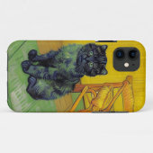 Coques Case-Mate iPhone Van Gogh Black Cat (Dos (Horizontal))