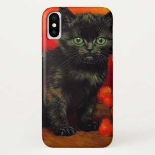 Case-Mate iPhone Case Van Gogh Black Kitten