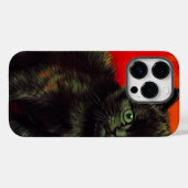 Coques Case-Mate iPhone Van Gogh Black Kitten (Verso (horizontal))
