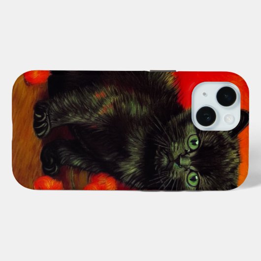 Coques Case-Mate iPhone Van Gogh Black Kitten (Verso (horizontal))