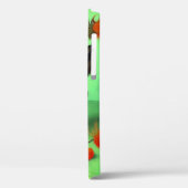 Coques Case-Mate iPhone Van Gogh Black Kitten Fleurs rouges (Verso / Gauche)