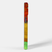 Coques Case-Mate iPhone Van Gogh Black Kitten Fleurs rouges (Verso / Droite)