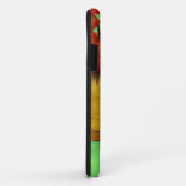 Coques Case-Mate iPhone Van Gogh Black Kitten Fleurs rouges (Dos/Droite)