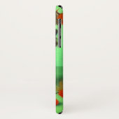 Coques Case-Mate iPhone Van Gogh Black Kitten Fleurs rouges (Dos/Gauche)