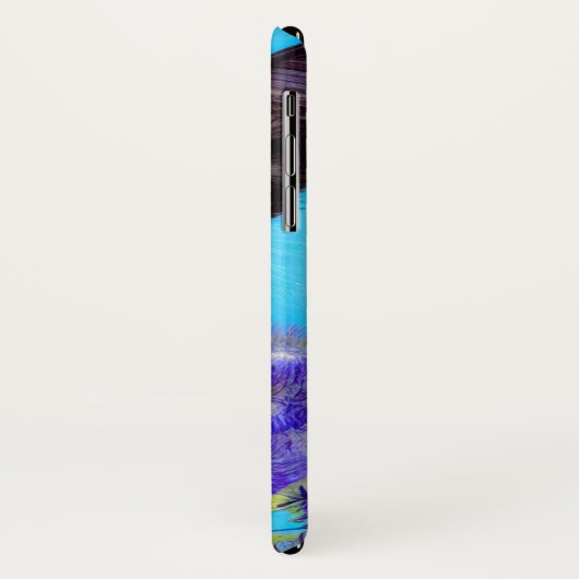 Coques Case-Mate iPhone Van Gogh Chat et fleurs (Dos/Gauche)