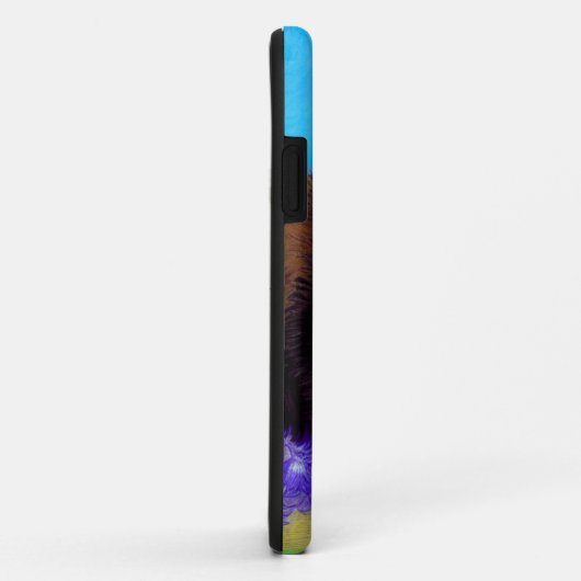 Coques Case-Mate iPhone Van Gogh Chat et fleurs (Dos/Droite)