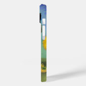Coques Case-Mate iPhone Van Gogh Chat noir Fleurs jaunes (Verso / Gauche)