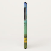 Coques Case-Mate iPhone Van Gogh Chat noir Fleurs jaunes (Dos/Gauche)