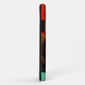 Coques Case-Mate iPhone Van Gogh Chat noir Fleurs rouges (Dos/Droite)
