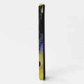 Coques Case-Mate iPhone Van Gogh Chat noir Fleurs violettes (Dos/Gauche)