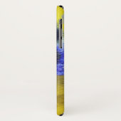 Coques Case-Mate iPhone Van Gogh Chat noir Fleurs violettes (Dos/Gauche)