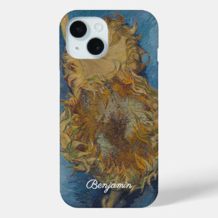 Coque Pour iPhone 15 Van Gogh Deux Tournesols Œuvre d'Art Originale Che