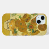 Coques Case-Mate iPhone Van Gogh Douze Tournesols Œuvre Originale (Verso (horizontal))