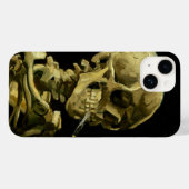 Coques Case-Mate iPhone Van Gogh Fumer du squelette (Verso (horizontal))