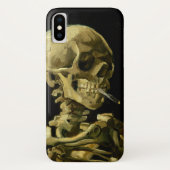 Coques Case-Mate iPhone Van Gogh Fumer du squelette (Dos)