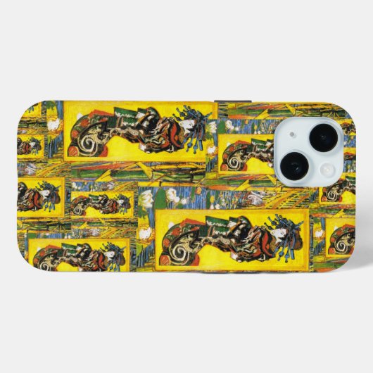 Coques Case-Mate iPhone Van Gogh Geisha (Verso (horizontal))