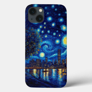 Case-Mate iPhone Case Van Gogh Inspiré : Édition Océan Nuit Étoilée
