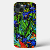 Coques Case-Mate iPhone Van Gogh - Irises, célèbre peinture, (Verso)