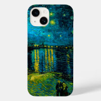 Van Gogh Nuit étoilée sur le Rhône