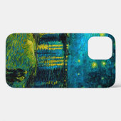 Coques Case-Mate iPhone Van Gogh Nuit étoilée sur le Rhône (Verso (horizontal))