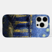 Coques Case-Mate iPhone Van Gogh Nuit étoilée sur Rhône (Verso (horizontal))