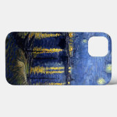 Coques Case-Mate iPhone Van Gogh Nuit étoilée sur Rhône (Verso (horizontal))