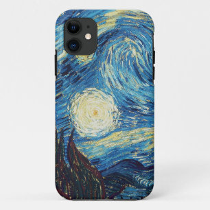 Case-Mate iPhone Case Van Gogh Nuit étoilée Vintage Bleu Chef-d'œuvre