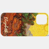 Coques Case-Mate iPhone Van Gogh Oliviers avec ciel jaune et soleil (Retour (horizontal))