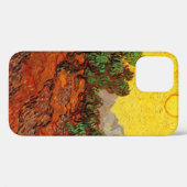 Coques Case-Mate iPhone Van Gogh Oliviers avec ciel jaune et soleil (Verso (horizontal))