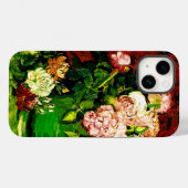 Coques Case-Mate iPhone Van Gogh Peonies et Roses (Verso (horizontal))