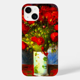 Coque Pour iPhone 14 Van Gogh Red Poppies