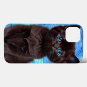 Coques Case-Mate iPhone Van Gogh Starry Night Black Cat (Verso (horizontal))