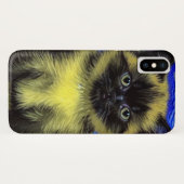 Coques Case-Mate iPhone Van Gogh Starry Nuit Siamese Cat (Dos (Horizontal))