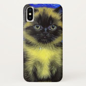 Coques Case-Mate iPhone Van Gogh Starry Nuit Siamese Cat (Dos)