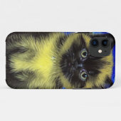 Coques Case-Mate iPhone Van Gogh Starry Nuit Siamese Cat (Dos (Horizontal))