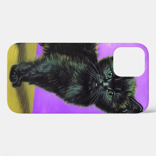 Coques Case-Mate iPhone Van Gogh Style Cat (Verso (horizontal))