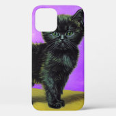 Coques Case-Mate iPhone Van Gogh Style Cat (Verso)