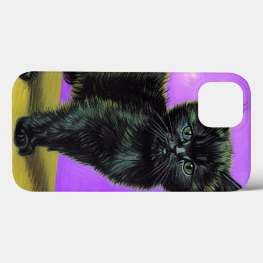 Coques Case-Mate iPhone Van Gogh Style Cat (Verso (horizontal))
