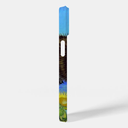 Coques Case-Mate iPhone Van Gogh Style Chat avec tournesol (Verso / Droite)