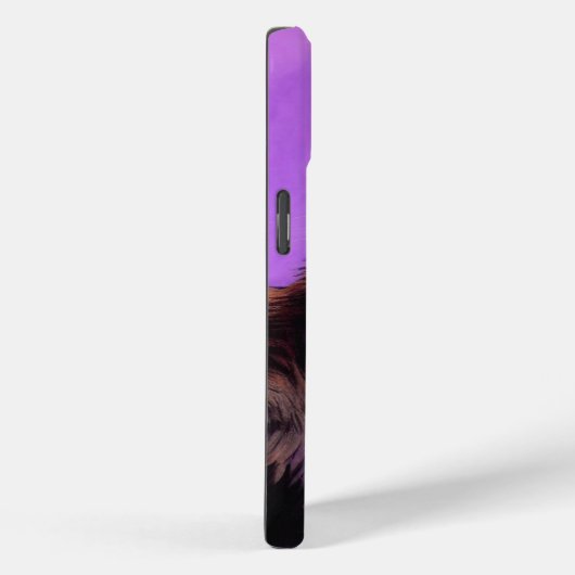 Coques Case-Mate iPhone Van Gogh Style Chat pourpre (Verso / Droite)