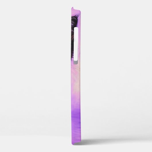 Coques Case-Mate iPhone Van Gogh Style Chat pourpre (Verso / Gauche)