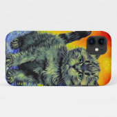Coques Case-Mate iPhone Van Gogh Style Chat Sunset Beach (Dos (Horizontal))
