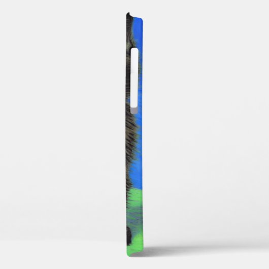 Coques Case-Mate iPhone Van Gogh Style Kitten noir (Verso / Gauche)