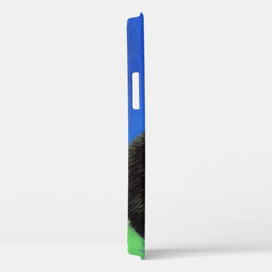 Coques Case-Mate iPhone Van Gogh Style Kitten noir (Verso / Droite)