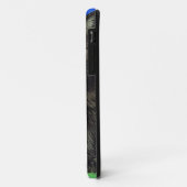 Coques Case-Mate iPhone Van Gogh Style Kitten noir (Dos/Gauche)