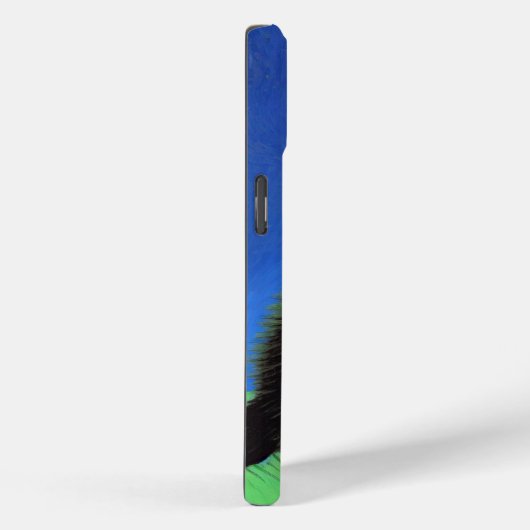 Coques Case-Mate iPhone Van Gogh Style Kitten noir (Verso / Droite)